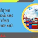 Mức thuế nhập khẩu hàng từ Mỹ về Việt Nam là bao nhiêu?