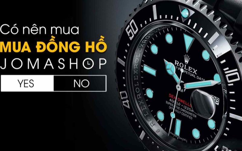 Có nên mua đồng hồ trên Jomashop không?