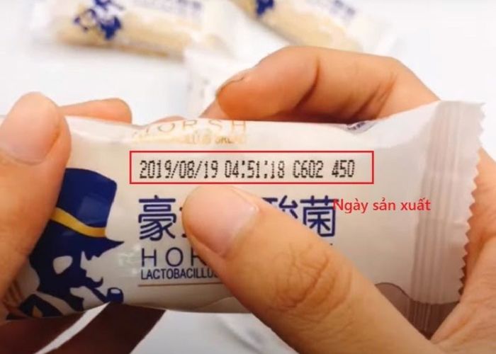 Cách đọc hạn sử dụng của Nhật qua kiểm tra batch code